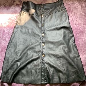 zara midi skirt XL